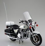 Aoshima 1/12 The Bike No.59 1/12 Kawasaki KZ1000P CHP Police 1000 82 Model Kit