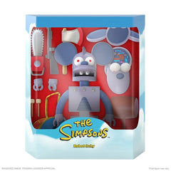 Super 7 The Simpsons Robot Itchy Ultimates Action Figure