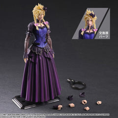 Play Arts Kai Final Fantasy VII Remake Cloud Strife Dress Version Action Figure