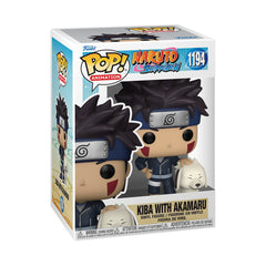 Funko Pop Naruto Shippuden Kiba with Akamaru 1194 Vinyl Figure