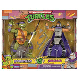 Playmates TMNT Teenage Mutant Ninja Turtles Classic Donatello vs. Shredder 2 pack Action Figure