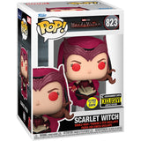 Funko Pop Wandavision Scarlet Witch GITD Exclusive 823 Vinyl Figure