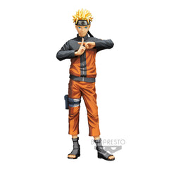 Banpresto Naruto Shippuden Grandista Nero Uzumaki Naruto [Manga Dimensions] Figure