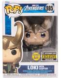 Funko Pop Avengers Loki with Scepter Exclusive 985 Vinyl Figure