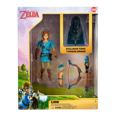 Jakks Pacific The Legend of Zelda: Breath of the Wild Link Action Figure