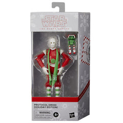 Star Wars Black Series Holiday Protocol Droid Action Figure