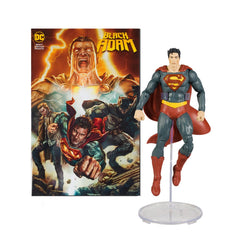 DC Direct Superman Page Punchers with Black Adam Comic Book Action Figure