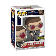 Funko Pop Spider-Man: No Way Home Matt Murdock with Brick EE Exclusive 1221 Vinyl Figure