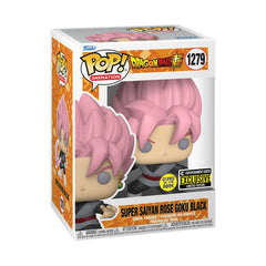 Funko Pop Dragon Ball Super Super Saiyan Rose Goku Black GITD EE Exclusive 1279 Vinyl Figure