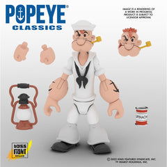 Boss Fight Studio Popeye Classics Popeye White Sailor Suit 1:12 Action Figure