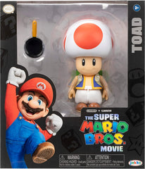 Jakks Pacific Super Mario Bros. Movie Toad Action Figure