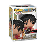 Funko Pop One Piece Red Hawk Luffy AAA Exclusive CHASE 1273 Vinyl Figure