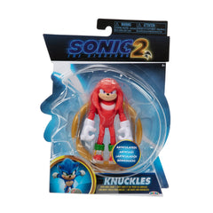 Jakks Pacific Sonic The Hedgehog 2 Movie Knuckles with Ring Action Figure