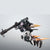 Bandai Robot Spirits MS-06R-1A ZAKUII High Mobility Type ~Black Tri Stars~ ver. A.N.I.M.E. "Mobile Suit Gundam" Action Figure
