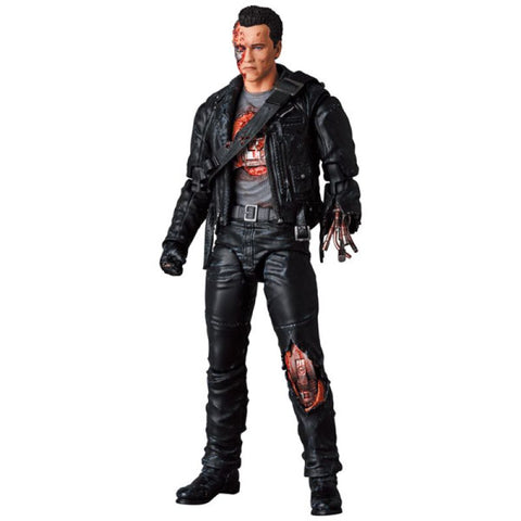MAFEX　T-800 (T2:BATTLE DAMAGE Ver.) MEDICOM TOY MAFEX No.191 T-800 T2:BATTLE DAMAGE Ver