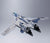 Bandai DX Chogokin VF-25 MESSIAH VALKYRIE WORLDWIDE Anniv. "Macross Frontier" Action Figure