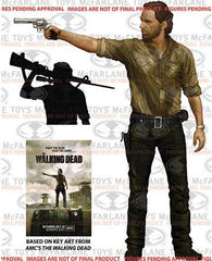 Mcfarlane Toys Rick Grimes AMC The Walking Dead Deluxe 10" Action Figure - Toyz in the Box