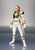 S.H. Figuarts Mighty Morphin Power Rangers White Ranger Action Figure - Toyz in the Box