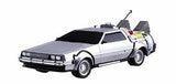 Aoshima 1/43 BACK TO THE FUTURE 1/43 Pullback DELOREAN from PART I Model Kit