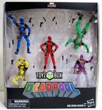 Hasbro Toys Marvel Legends Deadpool's Rainbow Squad 3.75" 5 Pack Action Figure - Toyz in the Box