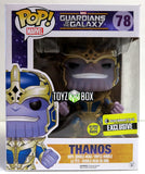 Funko Pop Guardians of the Galaxy Thanos GITD EE Exclusive 78 Vinyl Figure - Toyz in the Box