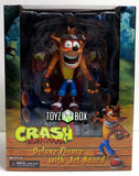 NECA Crash Bandicoot Deluxe with Hoverboard Action Figure - Toyz in the Box