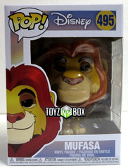 Funko Pop Disney Lion King Mufasa 495 Vinyl Figure - Toyz in the Box