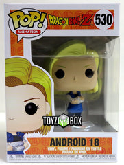Funko Pop Dragon Ball Z Android 18 530 VInyl Figure - Toyz in the Box