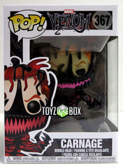 Funko Pop Marvel Venom Carnage (Cletus Kasady) 367 Vinyl Figure - Toyz in the Box