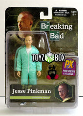 Mezco Jesse Pinkman with Blue Hazmat Suit PX Exclusive Breaking Bad Action Figure - Toyz in the Box
