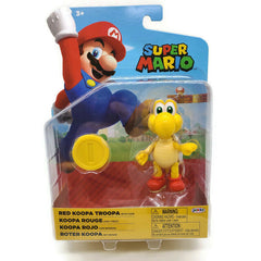 Jakks Pacific Super Mario Red Koopa Troopa with Coin Action Figure