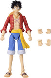 Bandai Naruto Anime Heroes One Piece Monkey D. Luffy Action Figure