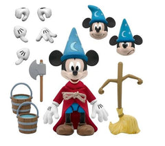 Super 7 Disney Fantasia Sorceror's Apprentice Mickey Mouse Ultimates Action Figure