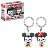 Funko Pocket Pop Disney Mickey & Minnie 2 Pack Keychain VInyl Figure - Toyz in the Box