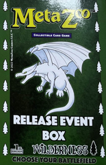 MetaZoo TCG Wilderness Release Event Box 1st Edition (3 Booster)