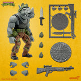 Super 7 Teenage Mutant Ninja Turtles Ultimates Rocksteady Action Figure