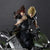 Play Arts Kai Final Fantasy VII Remake Jessie, Cloud & Motorcycle Set Action Figure