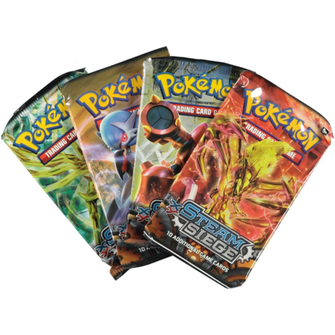 POKEMON Steam Siege BOOSTER PACK Toyz in the Box POKEMON Steam Siege BOOSTER PACK Toyz in the Box
