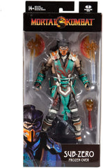 Mcfarlane Toys Mortal Kombat Sub Zero "Bloody" Frozen Over Action Figure