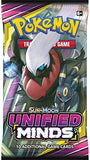 POKEMON Unified Minds Sun & Moon BOOSTER PACK
