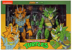 NECA TMNT Teenage Mutant Ninja Turtles Zarax and Zork 2 Pack Action Figure