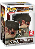 Funko Pop Attack on Titan Battle Levi AE Exclusive 1169 Vinyl Figure