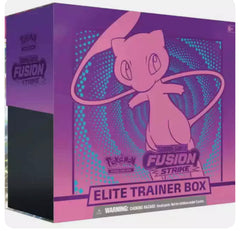 POKEMON Fusion Strike ETB Elite Trainer Box BOOSTER PACK