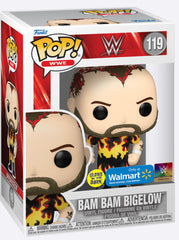 Funko Pop WWE Bam Bam Bigelow Walmart Funko Exclusive 119 Vinyl Figure