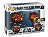 Funko Pop Star Wars Darth Maul & Gar Saxon Target Con Exclusive Vinyl 2 pack Figure