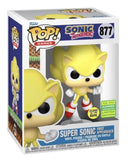 Funko Pop Sonic The Hedgehog Super Sonic GITD 2022 Summer Exclusive 877 Vinyl Figure