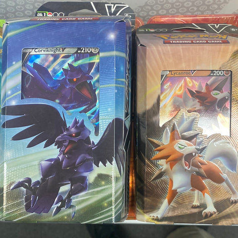 POKEMON Lycanroc or Corviknight V Battle Deck Pack Toyz in the Box POKEMON Lycanroc or Corviknight V Battle Deck Pack Toyz in the Box