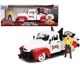 Jada Die Cast Metals Tapatio Charro Man & 1953 Chevrolet Pickup 1:24 Vehicle