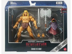 Mattel Masters of the Universe MOTU Revelation Savage He-Man and Orko Action Figure