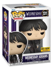 Funko Pop Netflix Wednesday Addams Hot Topic Exclusive 1311 Vinyl Figure